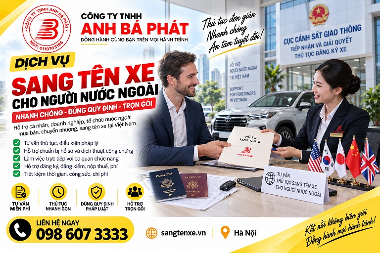 Tư vấn thủ tục đăng ký xe tại Hà Nội cho người ngoại tỉnh