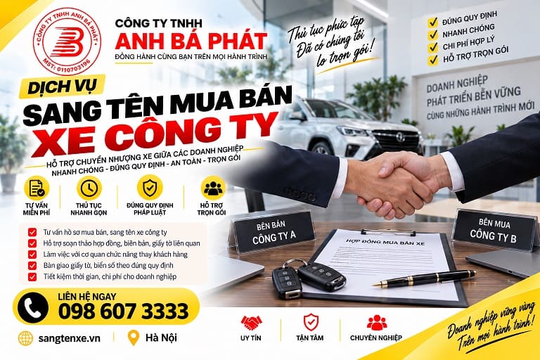 Tư vấn thủ tục xe ô tô