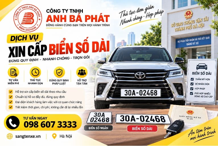 Tư vấn thủ tục đăng ký và đổi biển số xe tại Hà Nội